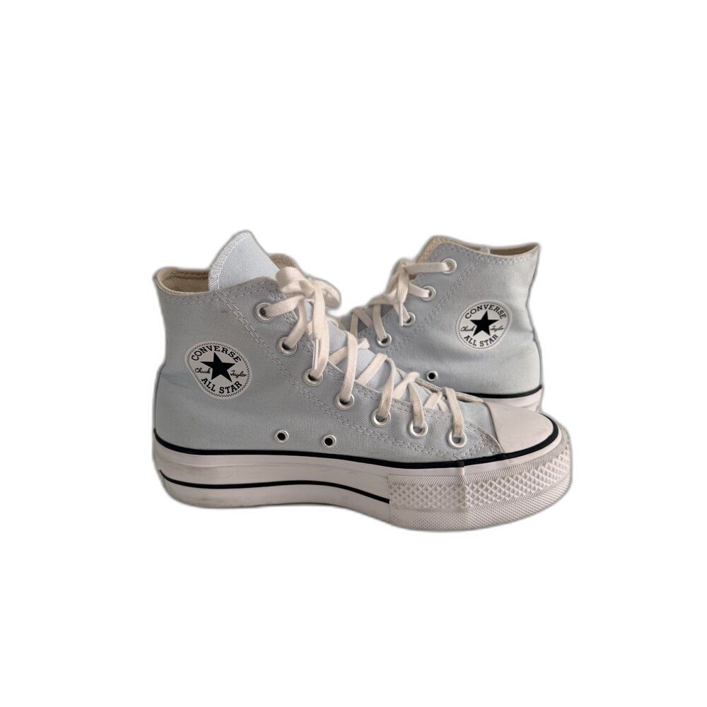 Converse Chuck Taylor All Star Lift Platform High Top Blue Womens 6 A10644F